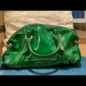 Cole Haan patent leather bag.